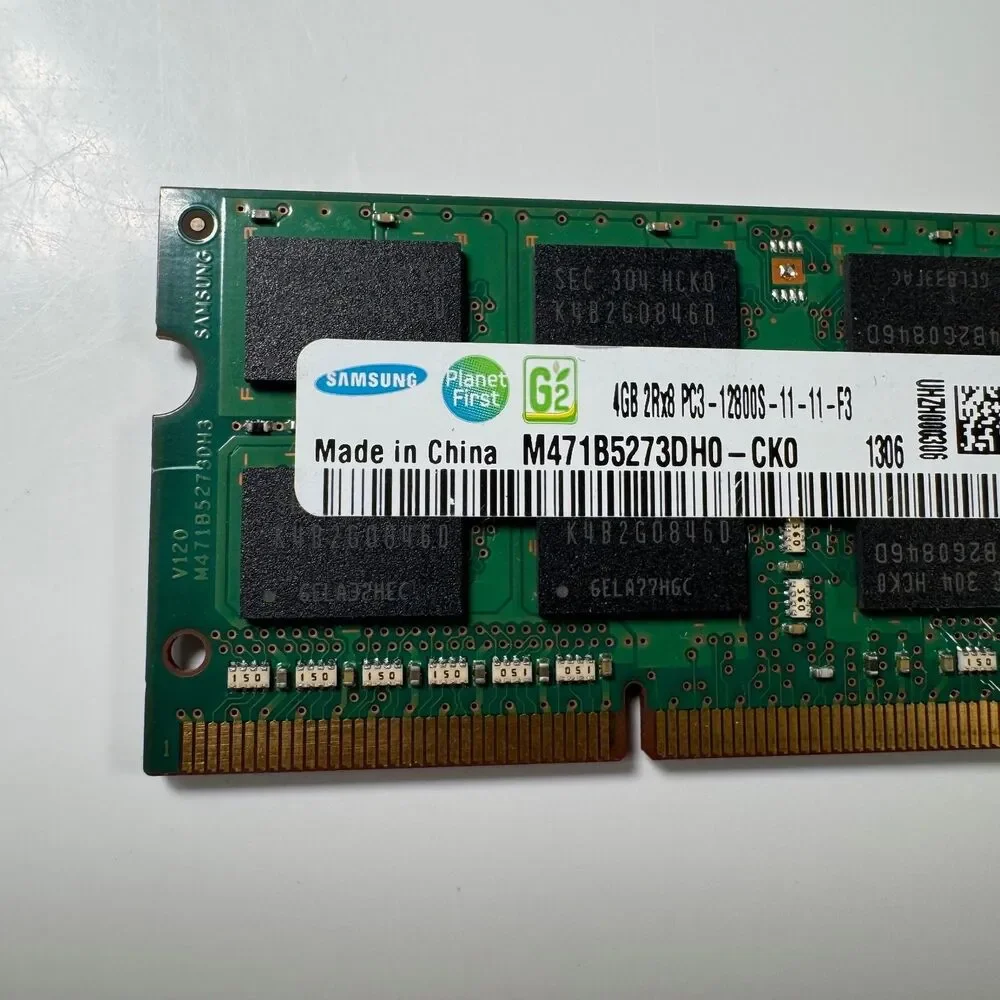 Samsung 4GB DDR3 Laptop RAM PC3-12800S 1600MHz 204-Pin SODIMM M471B5273DH0-CK0